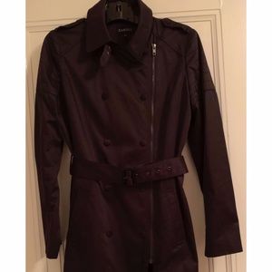 Trench black coat "Caroll" women T40 / Medium / 6-8, France